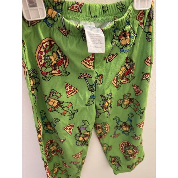 Kids Size 3T Teenage Mutant Ninja Turtles Multicolored Sleep Pants TMNT - Picture 3 of 7